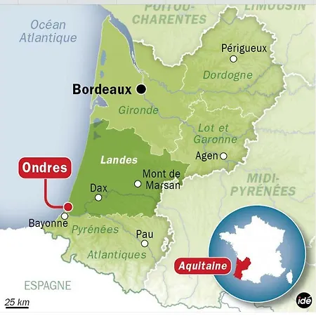 Apartman Location Fantaisie Ondres